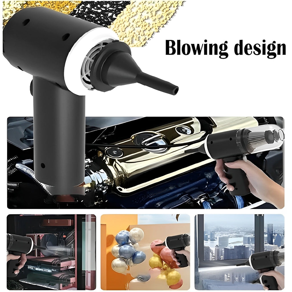 Mini Portable 3 In 1 Powerful Cordless Vacumm Cleaner Duster Blower Air Pump